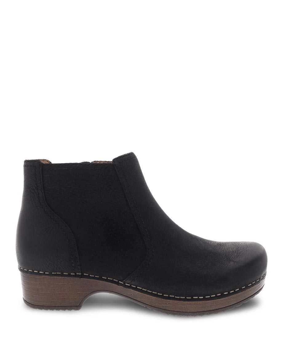 'Dansko' Women's Barbara - Black Burnished Nub 9 'Dansko' Women's Barbara - Black Burnished Nub - Image 7
