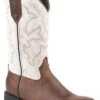 'Roper' Women's 11" Monterey Square Toe - Tan / White 2 'Roper' Women's 11" Monterey Square Toe - Tan / White -Shoes Specialty Store 0902109042920 1024x1024@2x