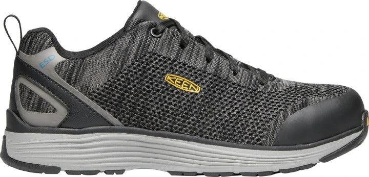 'Keen Utility' Men's Sparta ESD Aluminum Toe - Black / Grey Flannel 3 'Keen Utility' Men's Sparta ESD Aluminum Toe - Black / Grey Flannel