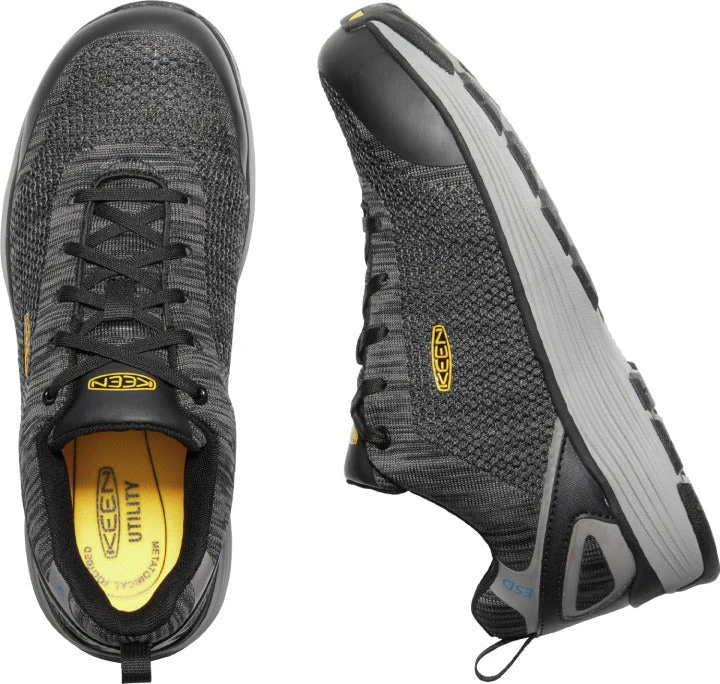 'Keen Utility' Men's Sparta ESD Aluminum Toe - Black / Grey Flannel 4 'Keen Utility' Men's Sparta ESD Aluminum Toe - Black / Grey Flannel - Image 2