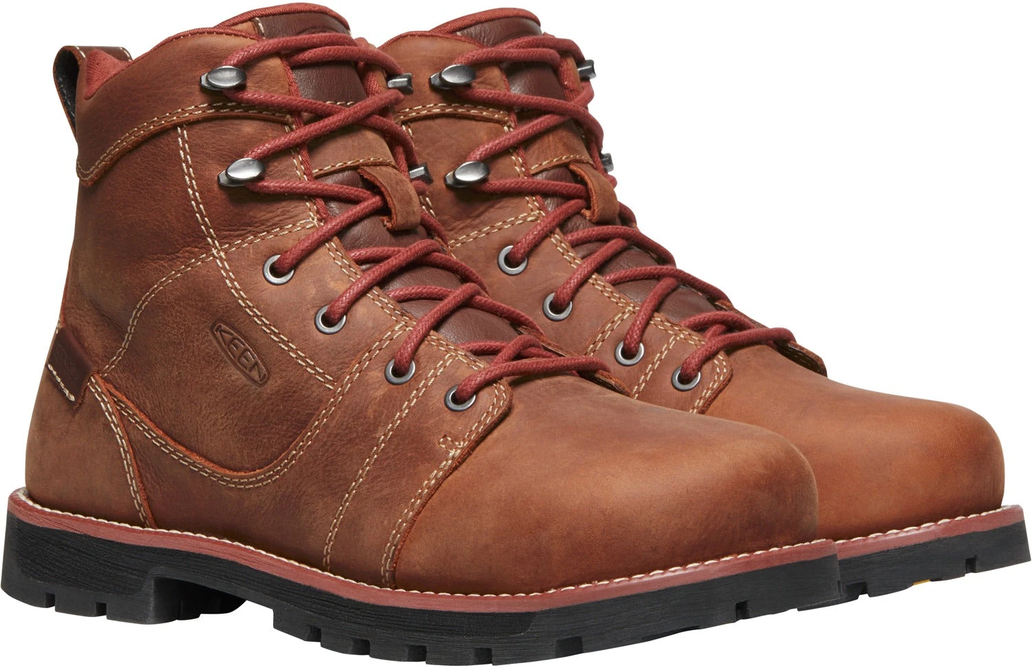 'Keen Utility' Women's 6" Seattle WP Safety Toe - Gingerbread / Black 5 'Keen Utility' Women's 6" Seattle WP Safety Toe - Gingerbread / Black - Image 3