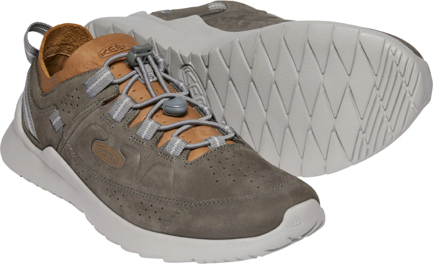 'Keen Outdoor' Men's Highland Oxford Sneaker - Steel Grey / Drizzle 8 'Keen Outdoor' Men's Highland Oxford Sneaker - Steel Grey / Drizzle - Image 6