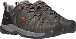 'Keen Utility' Women's Flint II EH Steel Toe - Magnet / Rose -Shoes Specialty Store 1023232 PLA large 1024x1024@2x