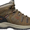 'Keen Utility' Men's Flint II Mid EH Soft Toe - Cascade Brown / Burnt Ochre