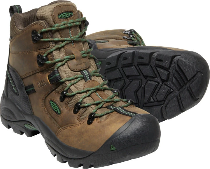 'Keen Utility' Men's 6" Pittsburgh EH WP Steel Toe - Cascade Brown / Greener Pastures 6 'Keen Utility' Men's 6" Pittsburgh EH WP Steel Toe - Cascade Brown / Greener Pastures - Image 4