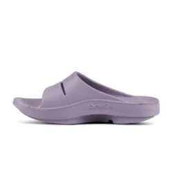 'OOFOS' Women's OOahh Slide Sandal - Mauve -Shoes Specialty Store 1100MAUVE shot4 1024x1024@2x