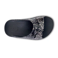 'OOFOS' Women's OOahh Slide Limited Edition - Black / Champagne Pop -Shoes Specialty Store 1103BKCHMPGNE shot6 1024x1024@2x
