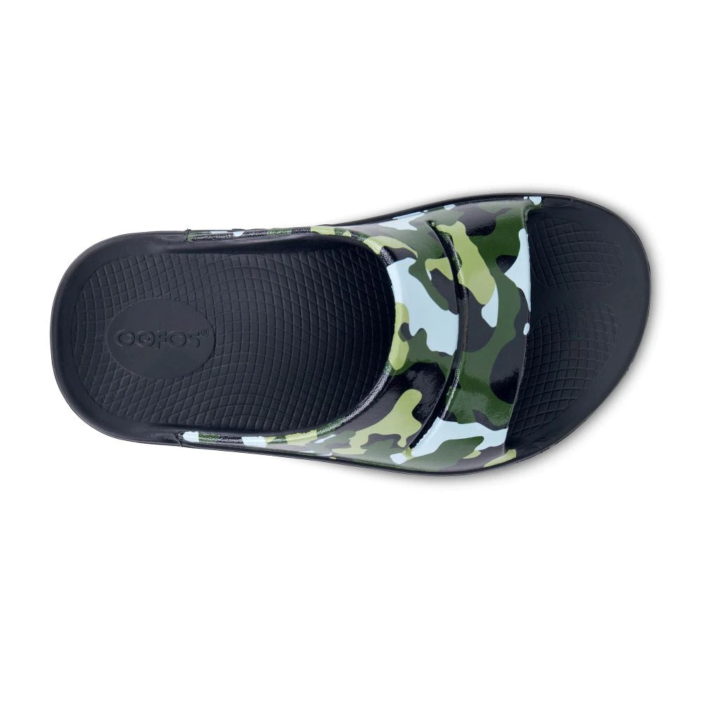'OOFOS' Women's OOahh Slide Limited Edition - Jungle Camo 4 'OOFOS' Women's OOahh Slide Limited Edition - Jungle Camo - Image 2