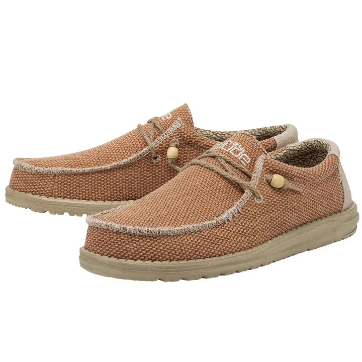 'Hey Dude' Men's Wally Braided - Tangerine 3 'Hey Dude' Men's Wally Braided - Tangerine