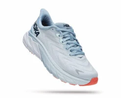 New Products 7 'HOKA' Women's Arahi 6 - Plein Air / Blue Fog