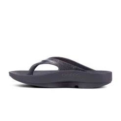 'OOFOS' Women's OOlala Luxe Thong - Glitter Black 13 'OOFOS' Women's OOlala Luxe Thong - Glitter Black -Shoes Specialty Store 1401BLKGlitter shot4 1024x1024@2x