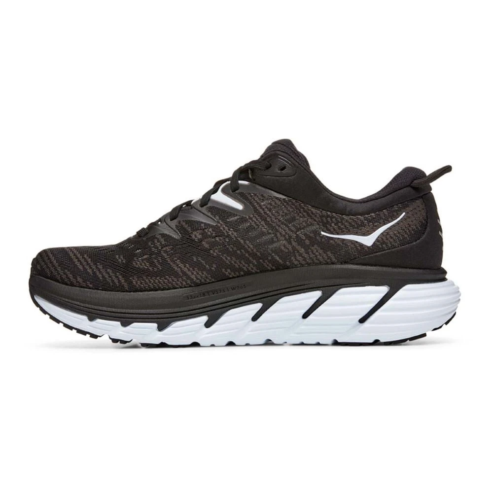 'HOKA' Men's Gaviota 4 - Black / White (Wide) 7 'HOKA' Men's Gaviota 4 - Black / White (Wide) - Image 5