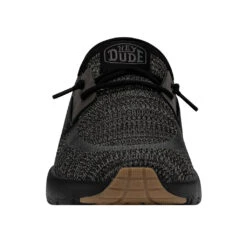 'Hey Dude' Men's Sirocco Sneaker - Black 12 'Hey Dude' Men's Sirocco Sneaker - Black -Shoes Specialty Store 40140 0WM SIROCCO BLACKNIGHT RIGHTFRONT 1024x1024@2x