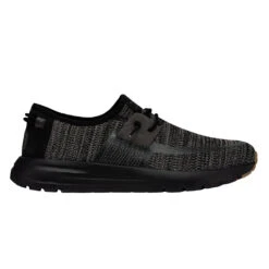 'Hey Dude' Men's Sirocco Sneaker - Black 15 'Hey Dude' Men's Sirocco Sneaker - Black -Shoes Specialty Store 40140 0WM SIROCCO BLACKNIGHT RIGHTSIDE 1024x1024@2x