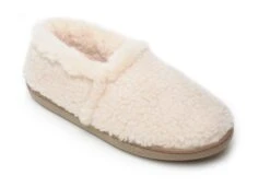 'Minnetonka' Women's Dina Slipper - Cream