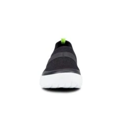 'OOFOS' Women's OOmg Fibre Low Slip On - White / Black -Shoes Specialty Store 5070WHTBLK 3 1024x1024@2x