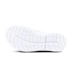'OOFOS' Women's OOmg Fibre Low Slip On - White / Black -Shoes Specialty Store 5070WHTBLK 7 1024x1024@2x