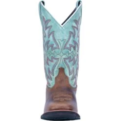 'Laredo' Women's 11" Anita Western Square Toe - Brown / Turquoise 12 'Laredo' Women's 11" Anita Western Square Toe - Brown / Turquoise -Shoes Specialty Store 5607 5 1024x1024@2x