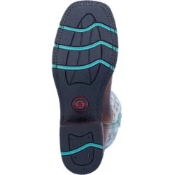 'Laredo' Women's 11" Anita Western Square Toe - Brown / Turquoise 11 'Laredo' Women's 11" Anita Western Square Toe - Brown / Turquoise -Shoes Specialty Store 5607 7 1024x1024@2x