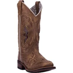 'Laredo' Women's 11" Spellbound Western Square Toe - Tan 14 'Laredo' Women's 11" Spellbound Western Square Toe - Tan -Shoes Specialty Store 5661 1 1500x.progressive baf0d827 c158 46e6 970d cd9ed3d17251 1024x1024@2x