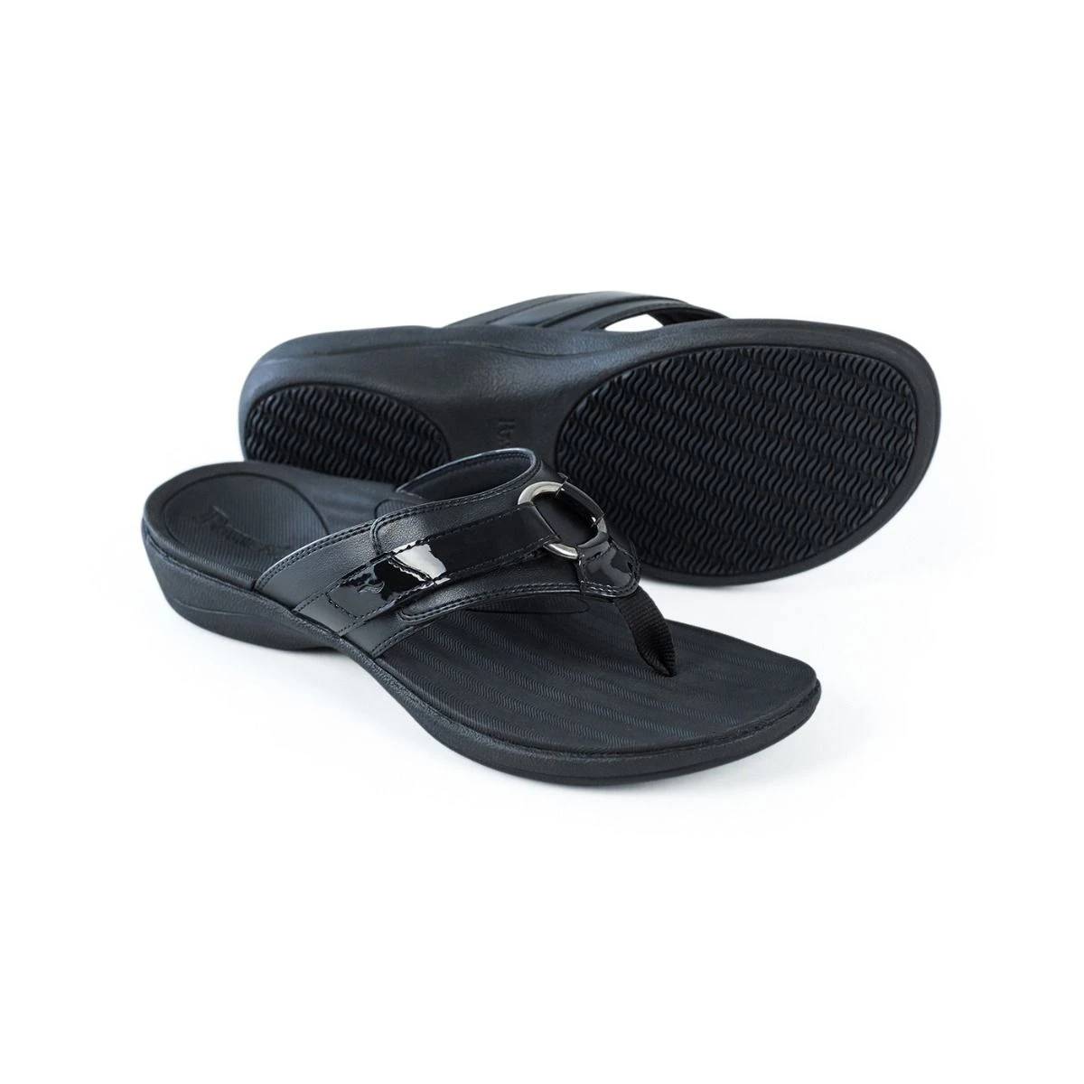 'Powerstep' Women's ArchWear™ Sandal - Black 3 'Powerstep' Women's ArchWear™ Sandal - Black