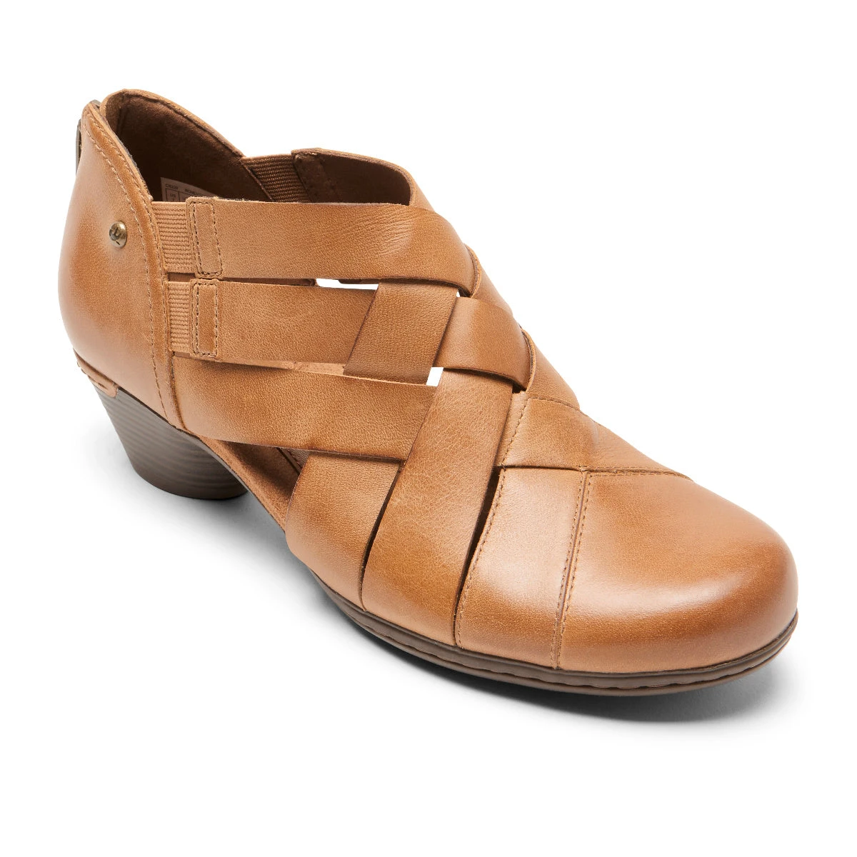 'Cobb Hill' Women's Laurel Woven Bootie - Tan 7 'Cobb Hill' Women's Laurel Woven Bootie - Tan - Image 5