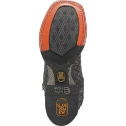 'Dan Post' Men's 12" Stanley Western Square Toe - Black -Shoes Specialty Store DP4909 7 1024x1024@2x