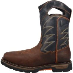 'Dan Post' Men's 11" Thunderhead EH WP Western Square Toe - Brown / Black -Shoes Specialty Store DP56421 3 1024x1024@2x