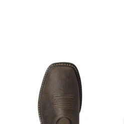 'Ariat' Men's Workhog XT VentTEK Square Toe - Brown -Shoes Specialty Store F21 MNS WORK 10038427 toe 1024x1024@2x