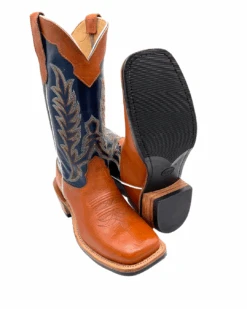 'Fenoglio Boots' Men's 13" Boomer Western Square Toe - Russet / Blue 10 'Fenoglio Boots' Men's 13" Boomer Western Square Toe - Russet / Blue -Shoes Specialty Store FB001012046 1024x1024@2x