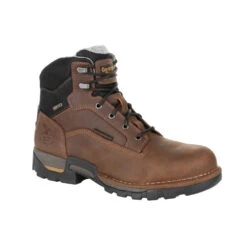 'Georgia Boot' Men's 6" Eagle One EH WP Steel Toe - Brown -Shoes Specialty Store GB00313 1024x1024@2x