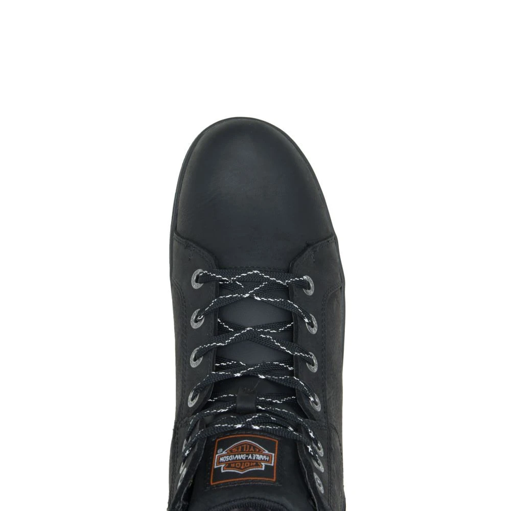 'Harley Davidson' Men's 4.75" Watkins Riding Sneaker - Black 4 'Harley Davidson' Men's 4.75" Watkins Riding Sneaker - Black - Image 2