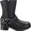 'Harley Davidson' Women's 8" Christa Harness Boot - Black 1 'Harley Davidson' Women's 8" Christa Harness Boot - Black -Shoes Specialty Store HDW D85298 080714 F15 000 1024x1024@2x