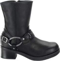 'Harley Davidson' Women's 8" Christa Harness Boot - Black