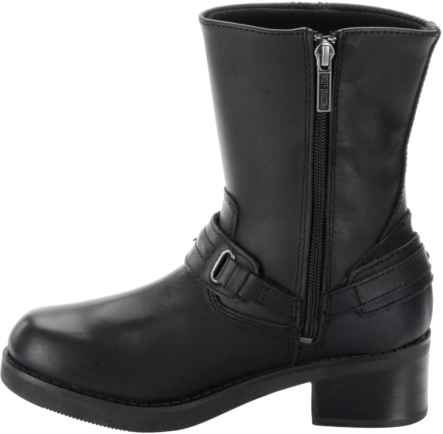 'Harley Davidson' Women's 8" Christa Harness Boot - Black 7 'Harley Davidson' Women's 8" Christa Harness Boot - Black - Image 5