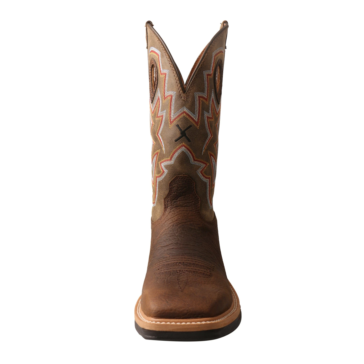 'Twisted X' Men's 12" Lite Western Work Alloy Toe - Tan / Taupe / Brown 6 'Twisted X' Men's 12" Lite Western Work Alloy Toe - Tan / Taupe / Brown - Image 4