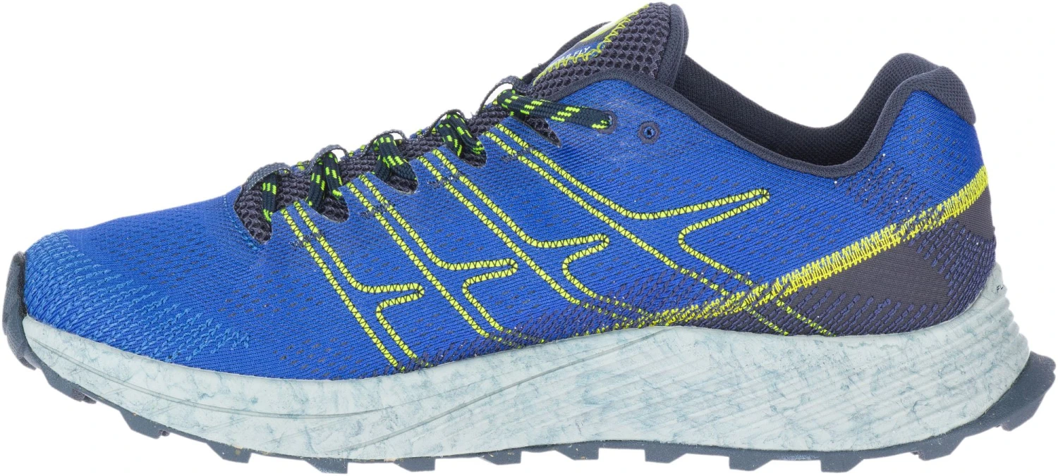 'Merrell' Men's Moab Flight Athletic Trail - Cobalt 9 'Merrell' Men's Moab Flight Athletic Trail - Cobalt - Image 7