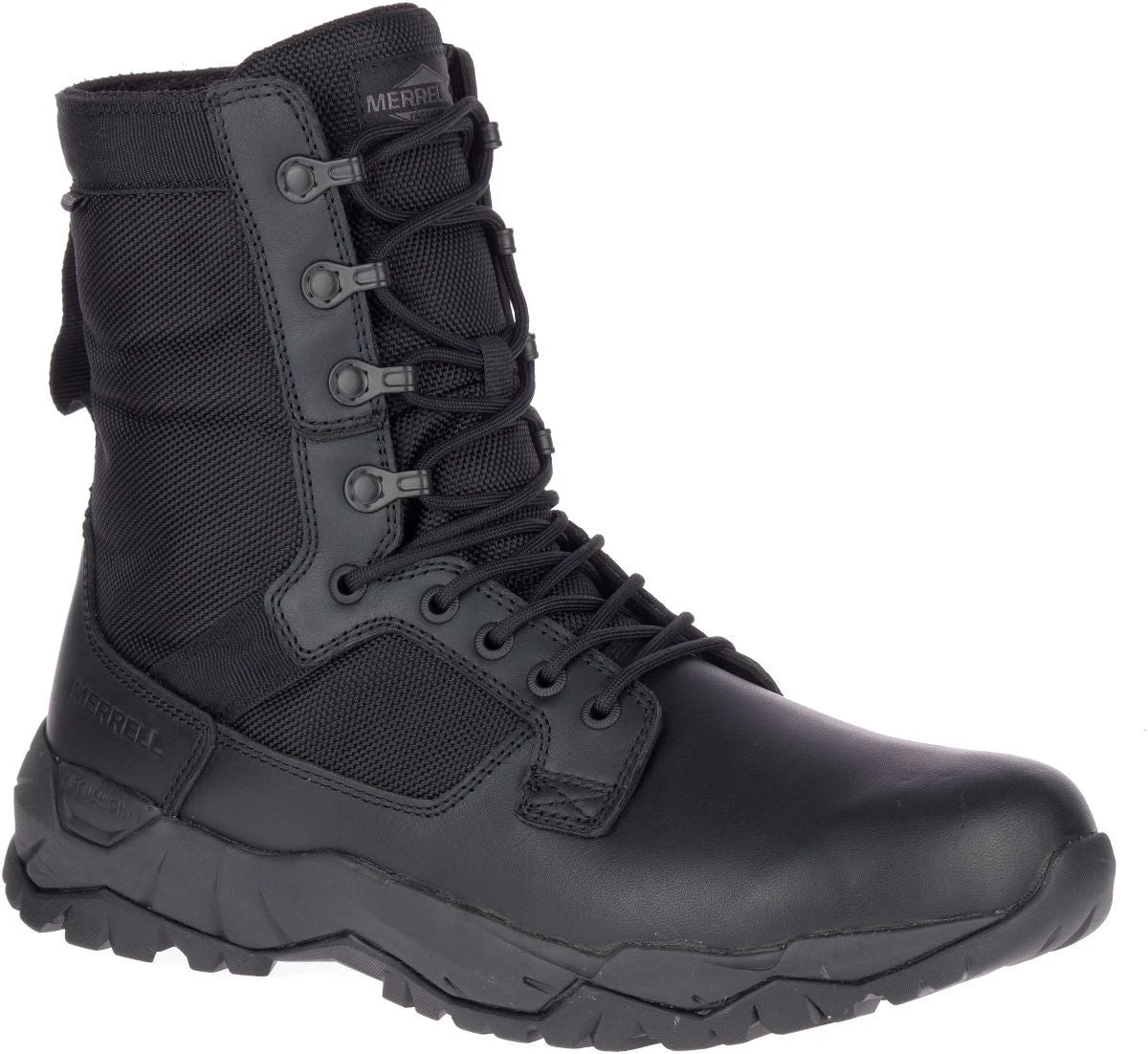 'Merrell' Unisex 8" MQC Patrol WP Soft Toe - Black (Wide) 4 'Merrell' Unisex 8" MQC Patrol WP Soft Toe - Black (Wide) - Image 2