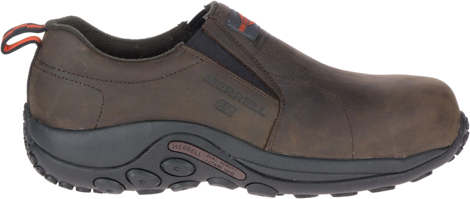 'Merrell' Men's Jungle Moc Leather ESD Comp Toe - Espresso 3 'Merrell' Men's Jungle Moc Leather ESD Comp Toe - Espresso