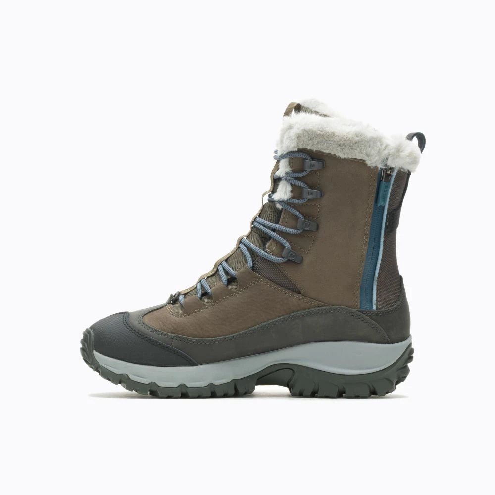 'Merrell' Women's Thermo Rhea 200GR WP Winter Mid Hiker - Olive 8 'Merrell' Women's Thermo Rhea 200GR WP Winter Mid Hiker - Olive - Image 6