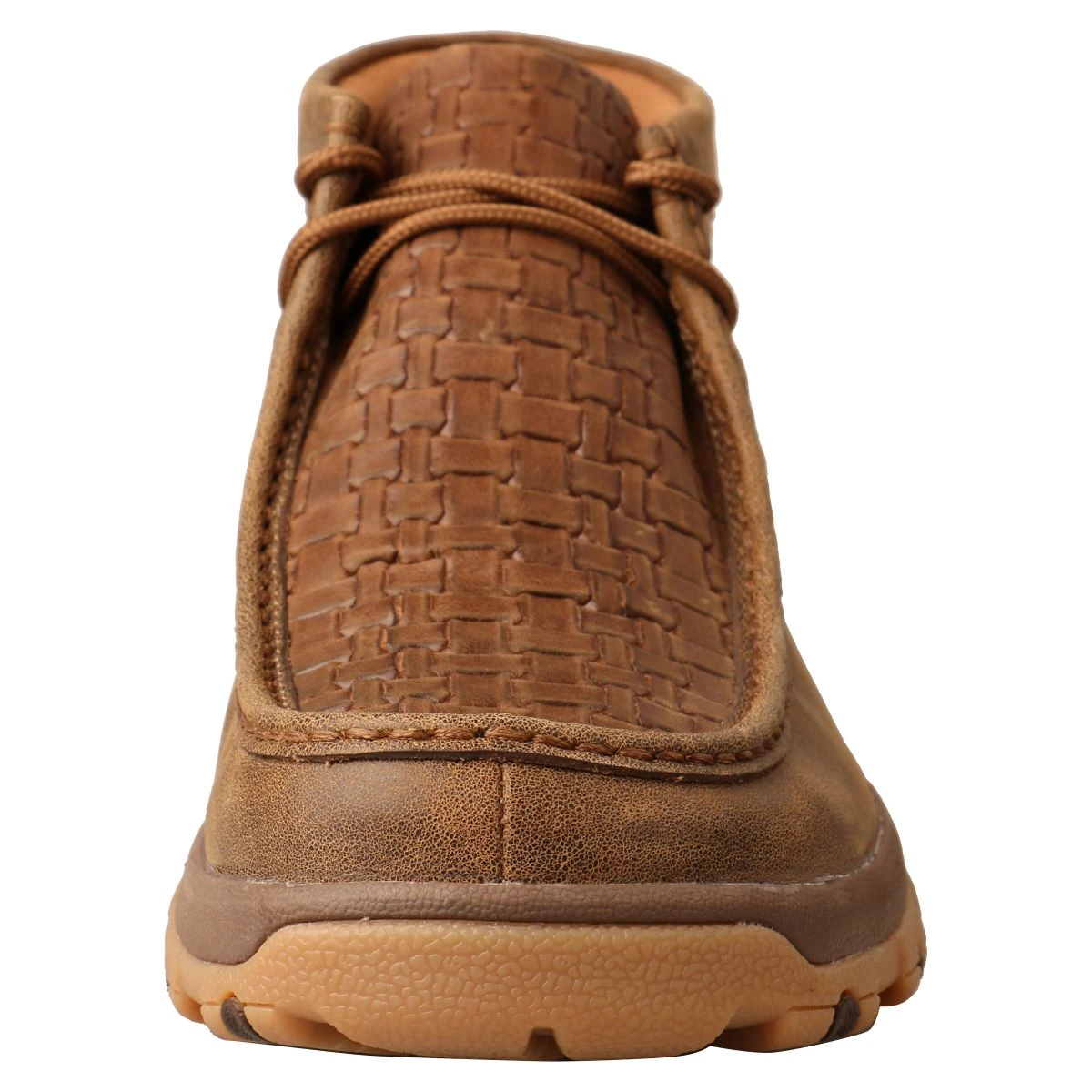 'Twisted X' Men's CellStretch® Chukka Driving Moc - Bomber / Chocolate 6 'Twisted X' Men's CellStretch® Chukka Driving Moc - Bomber / Chocolate - Image 4