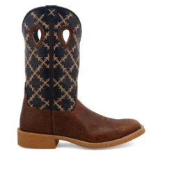 'Twisted X' Men's 12" Tech X Western Square Toe - Rustic Brown/ Navy 14 'Twisted X' Men's 12" Tech X Western Square Toe - Rustic Brown/ Navy -Shoes Specialty Store MXTR004.02 4800x4800 R 1024x1024@2x