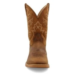 'Twisted X' Men's 11" Tech X™ Western Square Toe - Saddle / Rustic Orange -Shoes Specialty Store MXTR005.08 4800X4800 R 1024x1024@2x
