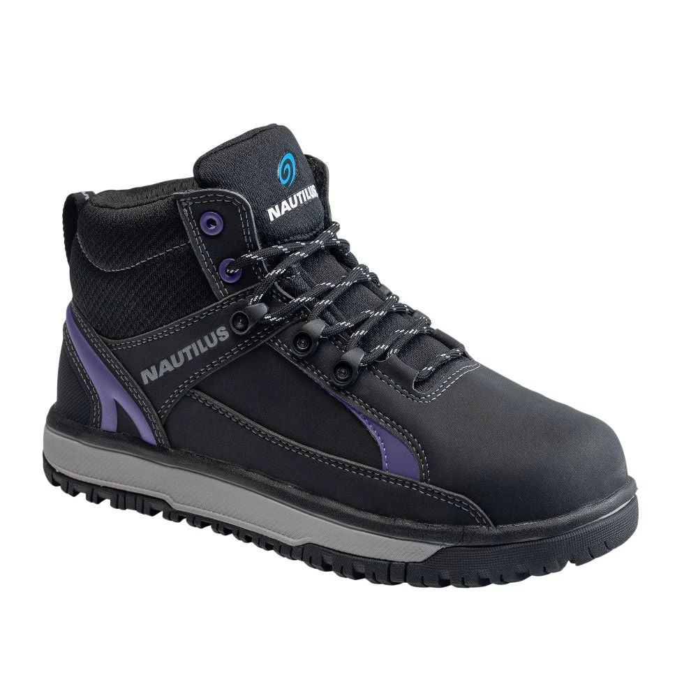 'Nautilus' Women's Urban Int. MetGuard EH SR Alloy Toe - Black / Purple 3 'Nautilus' Women's Urban Int. MetGuard EH SR Alloy Toe - Black / Purple