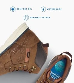 'Nunn Bush' Men's Luxor WP Plain Toe Boot - Tan Multi -Shoes Specialty Store NunnBush Fall 2021 84927 238 ALT T 1024x1024@2x