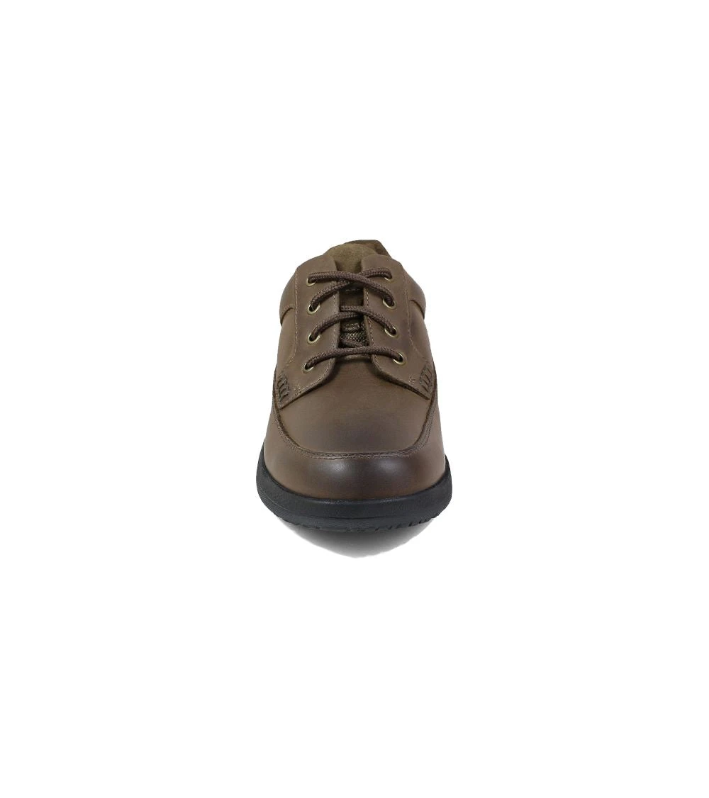 'Nunn Bush' Men's Cam Moc Toe Oxford - Brown Crazy Horse 6 'Nunn Bush' Men's Cam Moc Toe Oxford - Brown Crazy Horse - Image 4