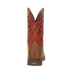 'Rocky' Men's 11" Western Legacy 32 WP Soft Toe - Brown / Red -Shoes Specialty Store RKW0316 back 1024x1024@2x