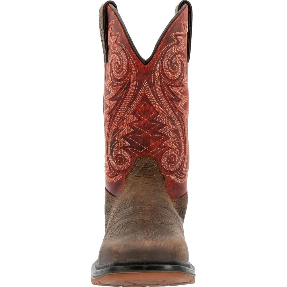 'Rocky' Men's 11" Worksmart EH WP Comp Toe - Dark Brown 6 'Rocky' Men's 11" Worksmart EH WP Comp Toe - Dark Brown - Image 4