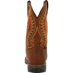 'Rocky' Men's 11" Rugged Trail EH WP Western Square Toe - Brown -Shoes Specialty Store Rocky Rugged Trail 11 waterproof western work boot RKW0370 3 1024x1024@2x