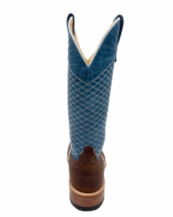 'Anderson Bean' Men's 13" Western Square Toe - Bison / Blue Lava -Shoes Specialty Store S11165 1024x1024@2x